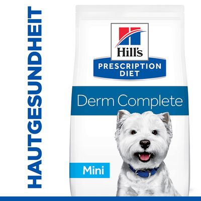 hill s prescription diet canine derm complete mini trockenfutter gunstig kaufen zooplus