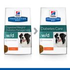 Hill's Prescription Diet Canine W/D Low Fat Diabetes Hondenvoer met Kip