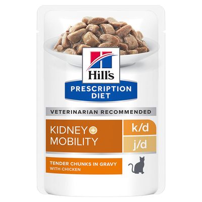 Hill's Prescription Diet Feline k/d+Mobility Kidney+Joint Care - Chicken