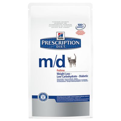 Hill S Prescription Diet Feline M D Diabetes Low Fat Kattenvoer Met Kip Voor Discountprijzen Bitiba Nl