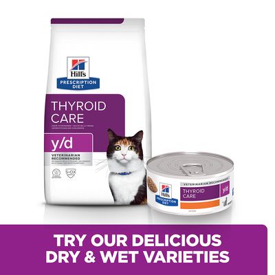 Hill's Prescription Diet Feline y/d Thyroid Care - Chicken