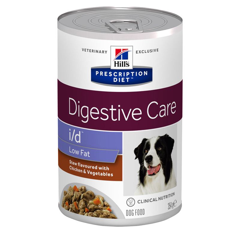 Hill's Prescription Diet i/d Low Fat Digestive Care estufado para cães