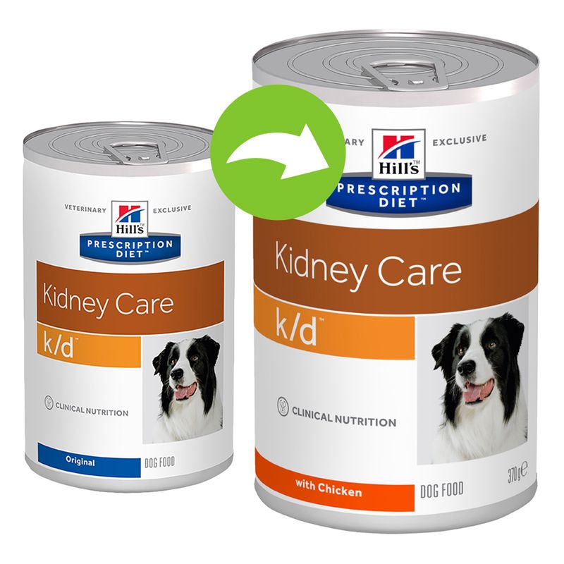 Hill's Prescription Diet k/d Kidney Care latas para cães 