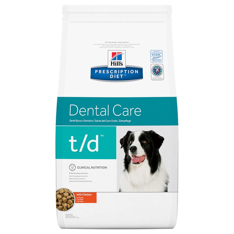 Hill's Prescription Diet t/d Dental Care ração para cães
