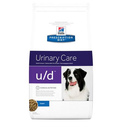 Ração hills urinary clearance