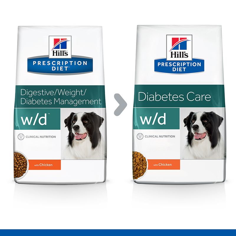 Hill S Prescription Diet W D Diabetes Care Hundefutter Mit Huhn Gunstig Kaufen Zooplus