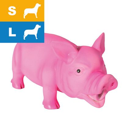 Dophin Latex Spielzeug Schwein Mit Sound Für Hunde – Quietschendes Hundespielzeug