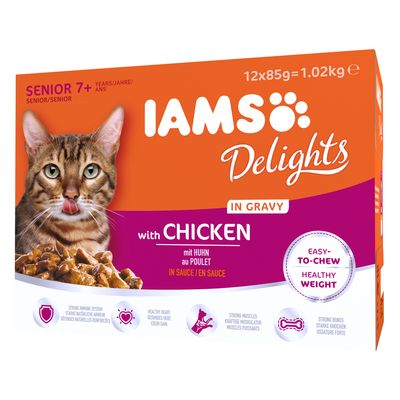 iams senior wet cat food
