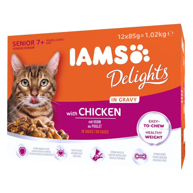 iams senior cat
