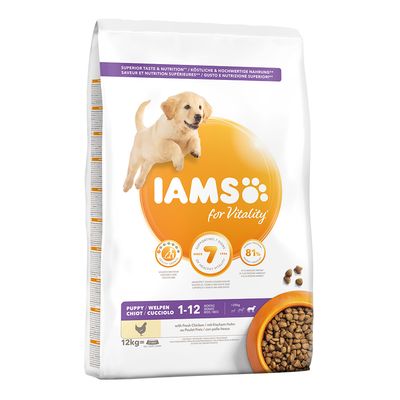 junior large breed dog food