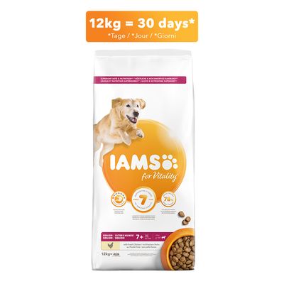 iams large breed senior