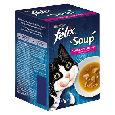 felix cat soup