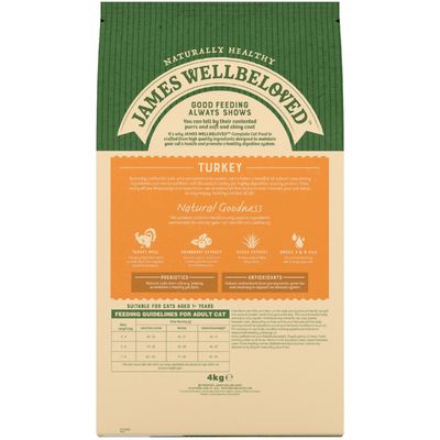 james wellbeloved grain free cat 4kg