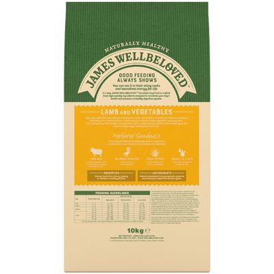james wellbeloved lamb and veg grain free
