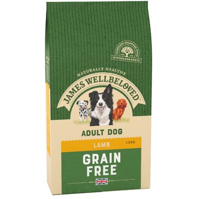 James Wellbeloved Adult Grain Free Lamb Vegetables Dry Dog Food