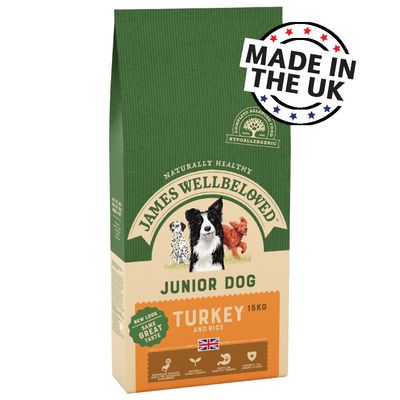 james wellbeloved junior turkey and rice