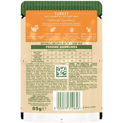 james wellbeloved kitten pouches