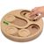 Karlie Brain Train Bird Board – Intelligenzspielzeug Für Vögel, Holz, 20 X 20 X 20 Cm