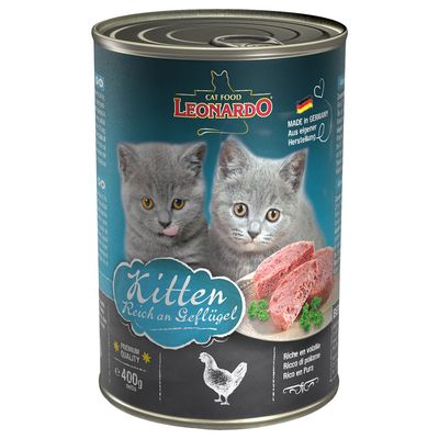 leonardo kitten food