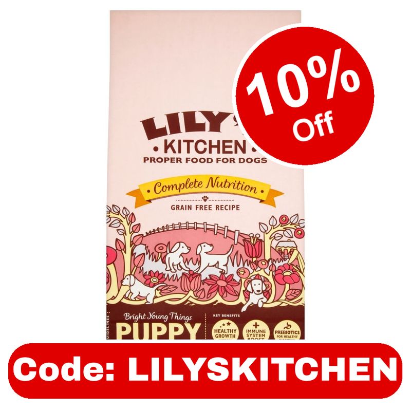 lily's kitchen puppy chicken & salmon