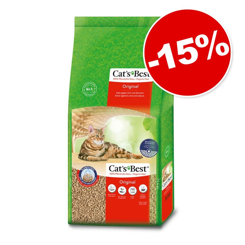 Avis clients sur Cat's Best Original 40 L 15 ! zooplus