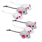 Lot de 6 souris en peluche Trixie pour chat
