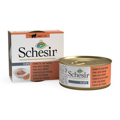 Lot Schesir, fruit 24 x 75 g pour chat