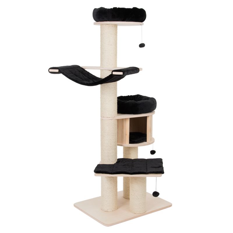natural paradise kratzbaum premium edition xl schwarz bitiba