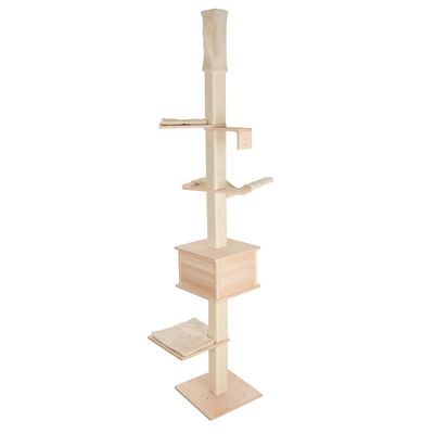Natural Paradise Quadra Ceiling Cat Tree Zooplus
