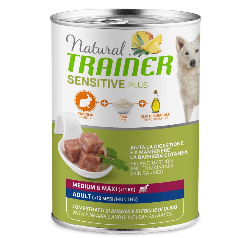 Recensioni Natural Trainer Sensitive Plus Adult 6 x 400 g | zooplus