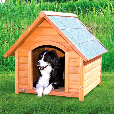 Niche Trixie Natura à Toit Pointu Pour Chien