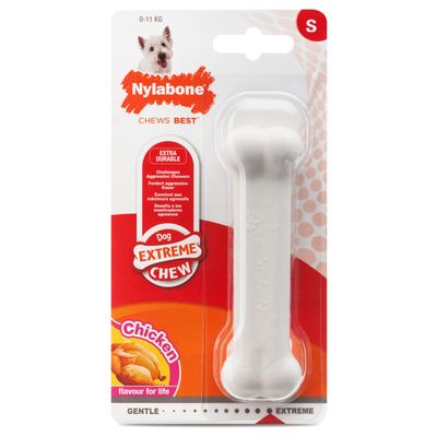 Nylabone Dura Chew osso com sabor a frango para cães