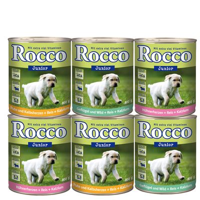 Pack de experimentação: Rocco 6 x 800 g