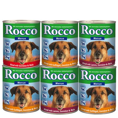 Pack de experimentação: Rocco 6 x 800 g