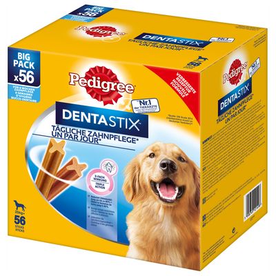Pedigree DentaStix e DentaStix Fresh 140 uds. em promoção: 100 + 40 grátis!