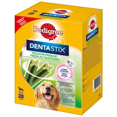 Pedigree DentaStix e DentaStix Fresh 140 uds. em promoção: 100 + 40 grátis!