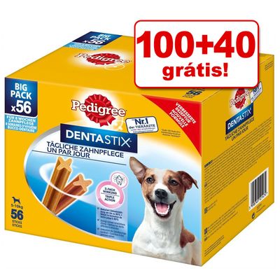 Pedigree DentaStix e DentaStix Fresh 140 uds. em promoção: 100 + 40 grátis!