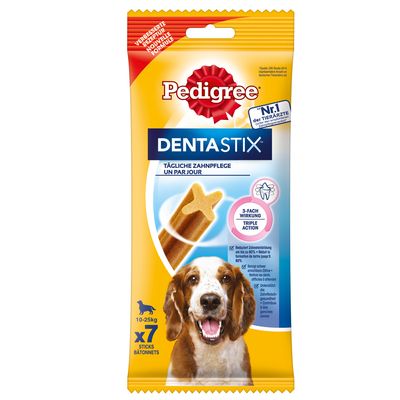 Pedigree Dentastix snacks para a higiene dentária dos cães