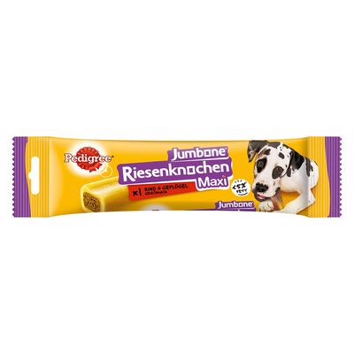 12 x pezzi da 2 Pedigree Jumbone Dog Snack per cani di taglia media 12 x pezzi da 2 Pedigree Jumbone Dog Snack per cani di taglia media