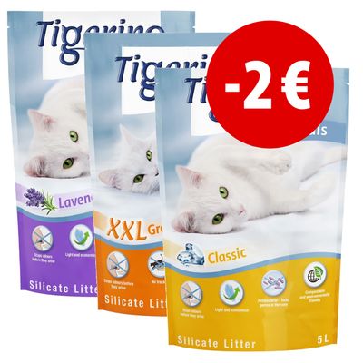 Prezzo speciale! 6 x 5 l Tigerino Crystals prezzi bassi | zooplus