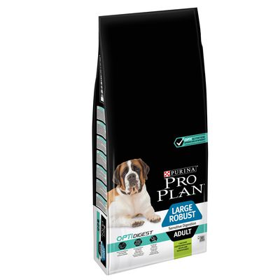 PURINA Pro Plan Optidigest Large Robust Sensible Verdauung – 14 Kg Hundefutter Für Große Rassen, Mit Lamm | Für Empfindliche Verdauung