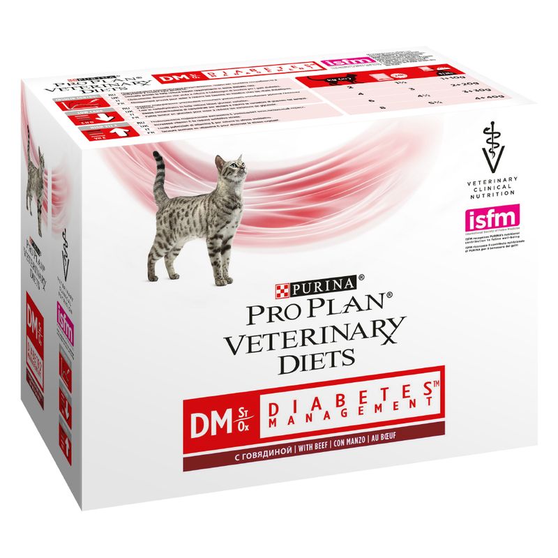 Purina Pro Plan Veterinary Diets Feline DM ST/OX - Diabetes Management Vită