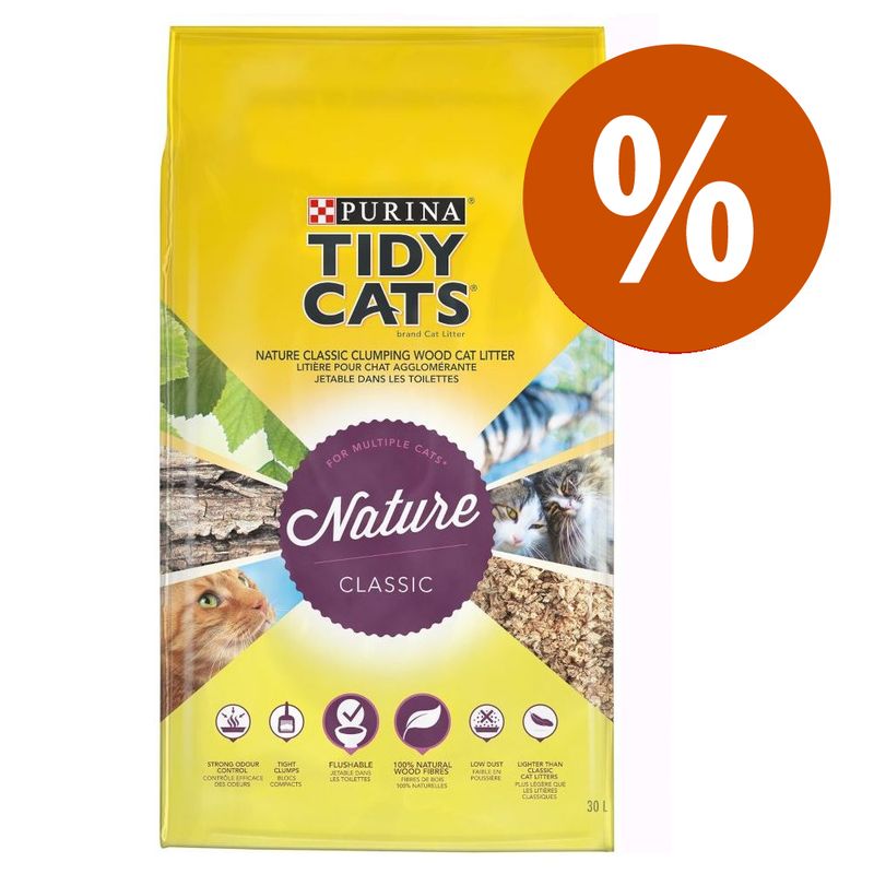 Opiniões Purina Tidy Cats Nature Classic areia aglomerante com grande