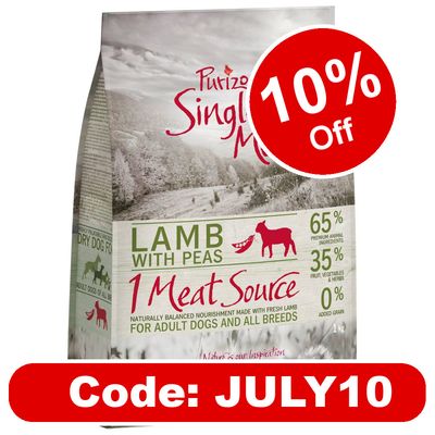 Purizon Single Meat Adult Dog – Grain-Free Duck with Apple | zooplus.co.uk