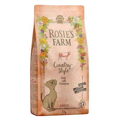 Rosie's Farm 3 x 1 kg pienso para perros ¡a precio especial!