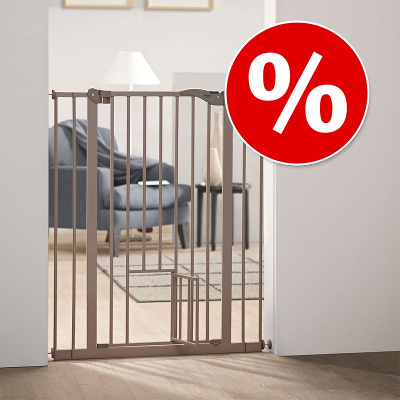 Kundenbewertung zu Savic Absperrgitter Dog Barrier mit Katzentür zum