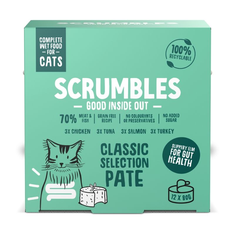 Scrumbles Grain Free Wet Cat Food Variety Pack reviews zooplus.co.uk