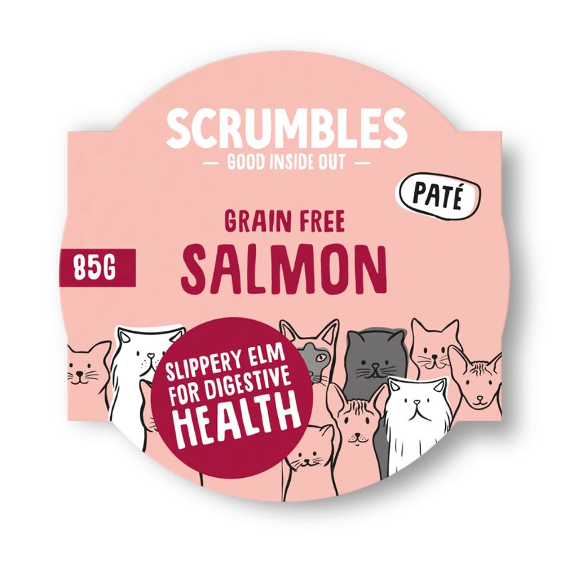 Scrumbles Grain Free Salmon Wet Cat Food reviews zooplus.co.uk