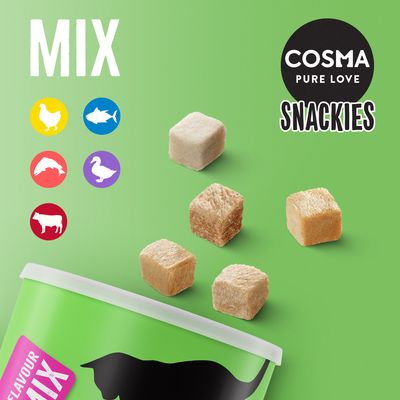 Set Risparmio! 5 x Cosma Snackies Snack per gatti