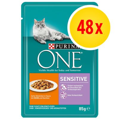 Sparpack Purina One 48 x 85 g | bitiba.se